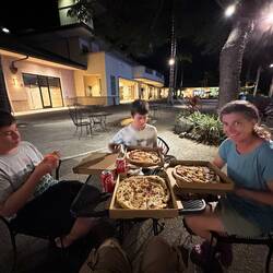 Unsere leckere Pizza... 🤤