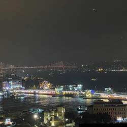Night time view