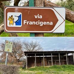 Nicht nur zu Fuss kann man diesen Pilgerweg gehen, sogar mit Pferden!