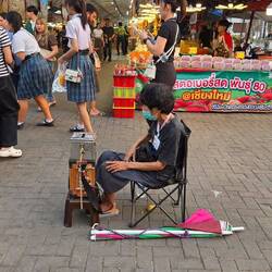 Diese Dame hat gesungen