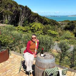 "Tasting Garden" at Mudbrick Vineyards