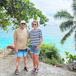 Utsikten var fantastisk