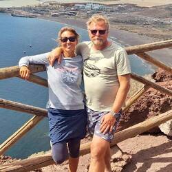 Auf dem Gipfel des Montana Roja