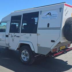 Unser Fahrzeug, absolut wüstentauglich