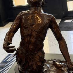 Statue near our room