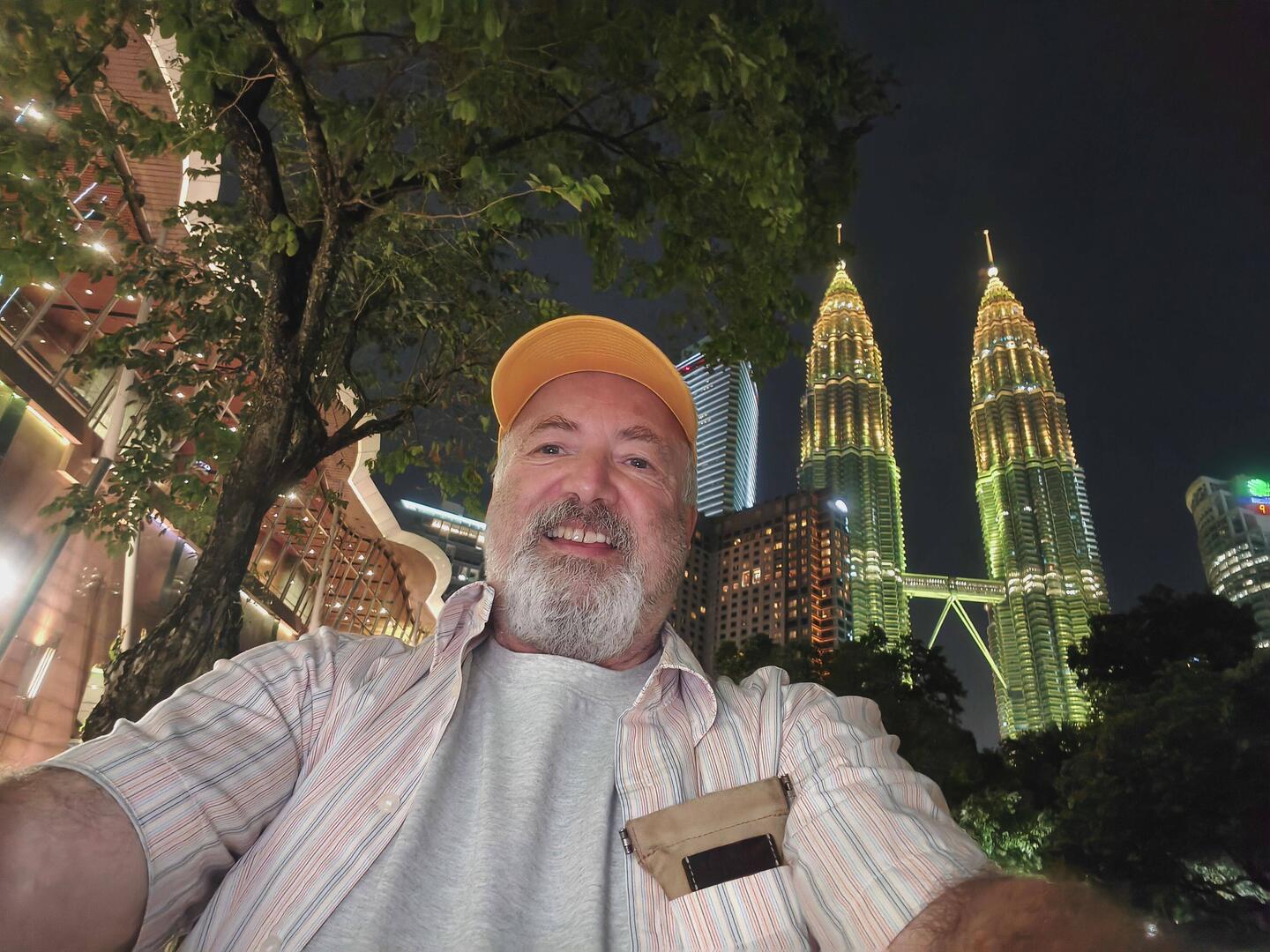 The Patronas Twin Towers are always impressive, but even more so when lit up at night