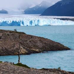 Und da isser: der Perito Moreno Gletscher