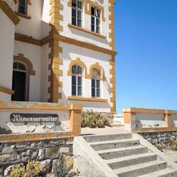 Das Haus des Minenverwalters ist restauriert.