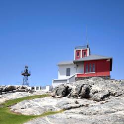 Leuchtturm auf der Haifischinsel