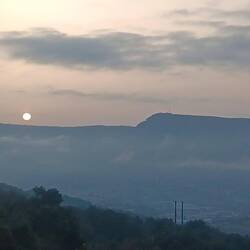 Wir starten bei Sonnenaufgang