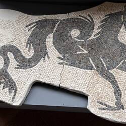 Roman fish/horse/chicken mosaic