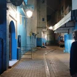 Durch die Medina zum nächst besten Restaurant