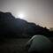 Ouioui, c'est bien notre bivouac sous la pleine lune