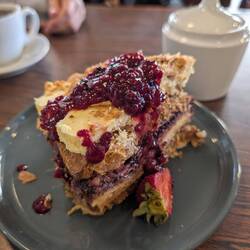 Torta amor. Needed to start the day with some energy to climb all the hills.