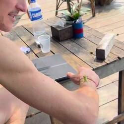 Mumpi's new friend 💜