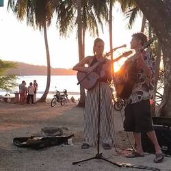 Und spielen am Abend in der Casita del Marisco 🥰