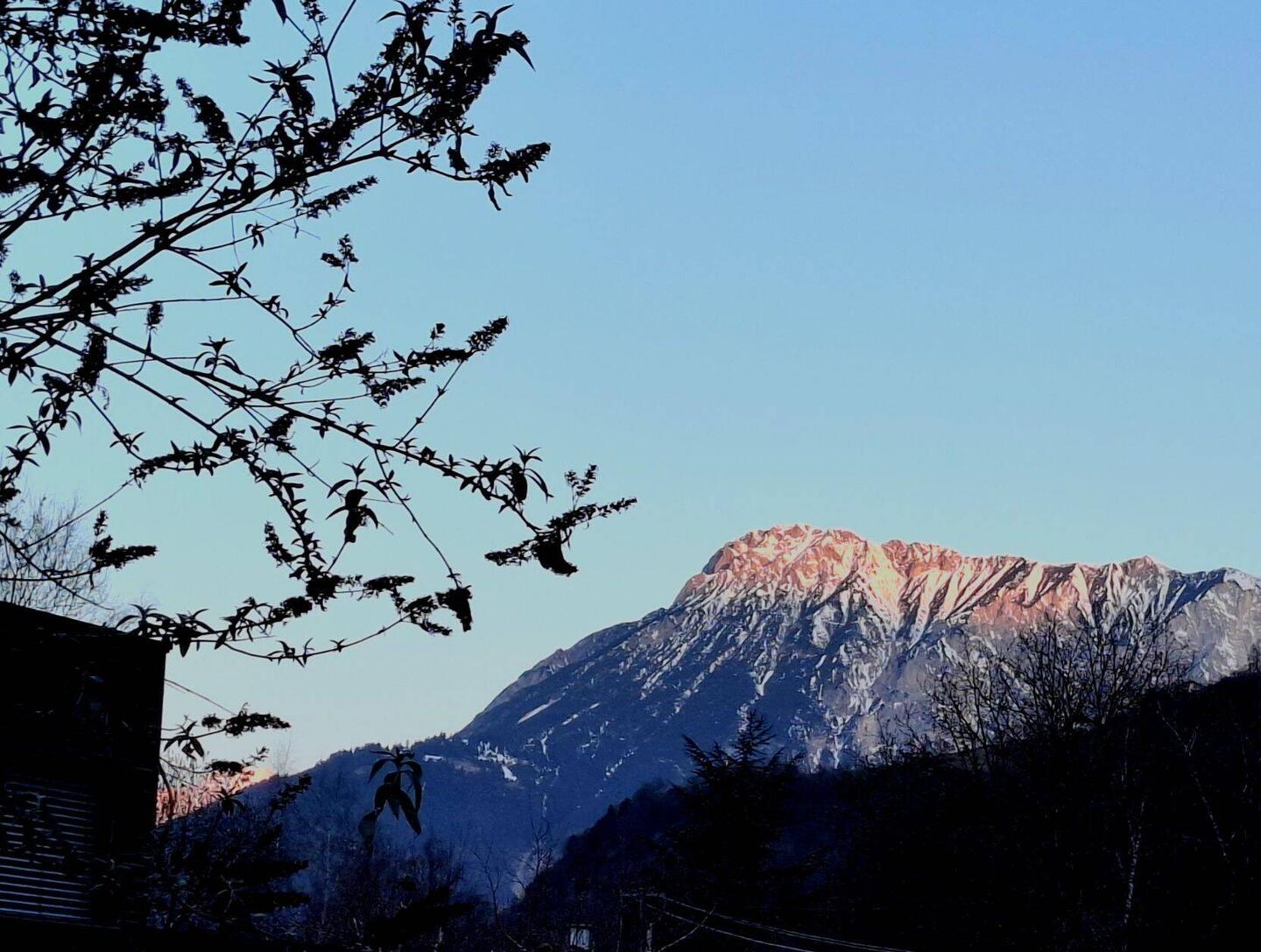Ötztaler Alpenglühen.