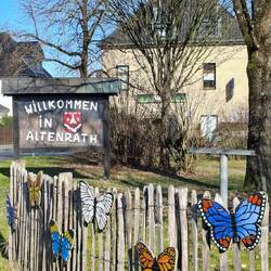 Willkommen in Altenrath, unserem heutigen Ziel.....