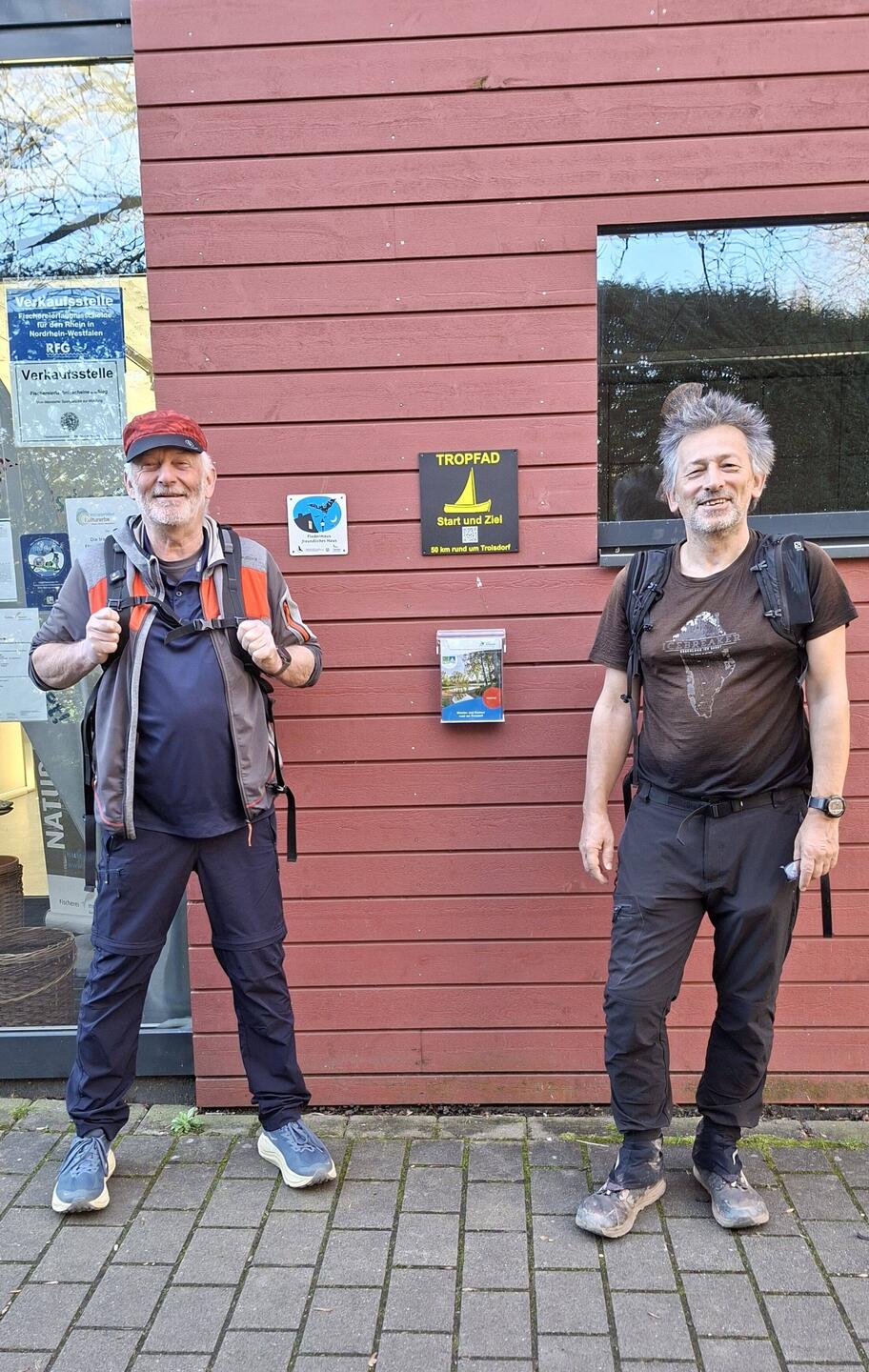 Start am Fischereimuseum....