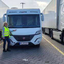 Unsere Mademoiselle hat es gut überstanden