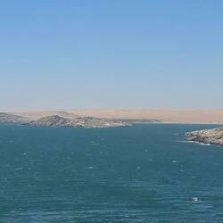 Da beginnt schon die Wüste