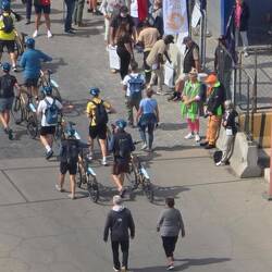 Die Biker machen sich auf den Weg