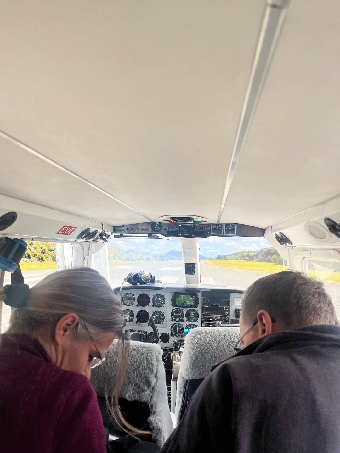 Flight to Invercargill