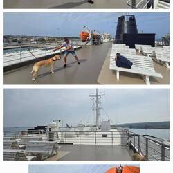 Knappe 1 1/2 Stunden dauert die Überfahrt 👍