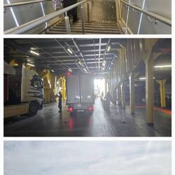 Raus aus der Fähre ...