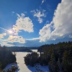 Rockwood Area im Winter