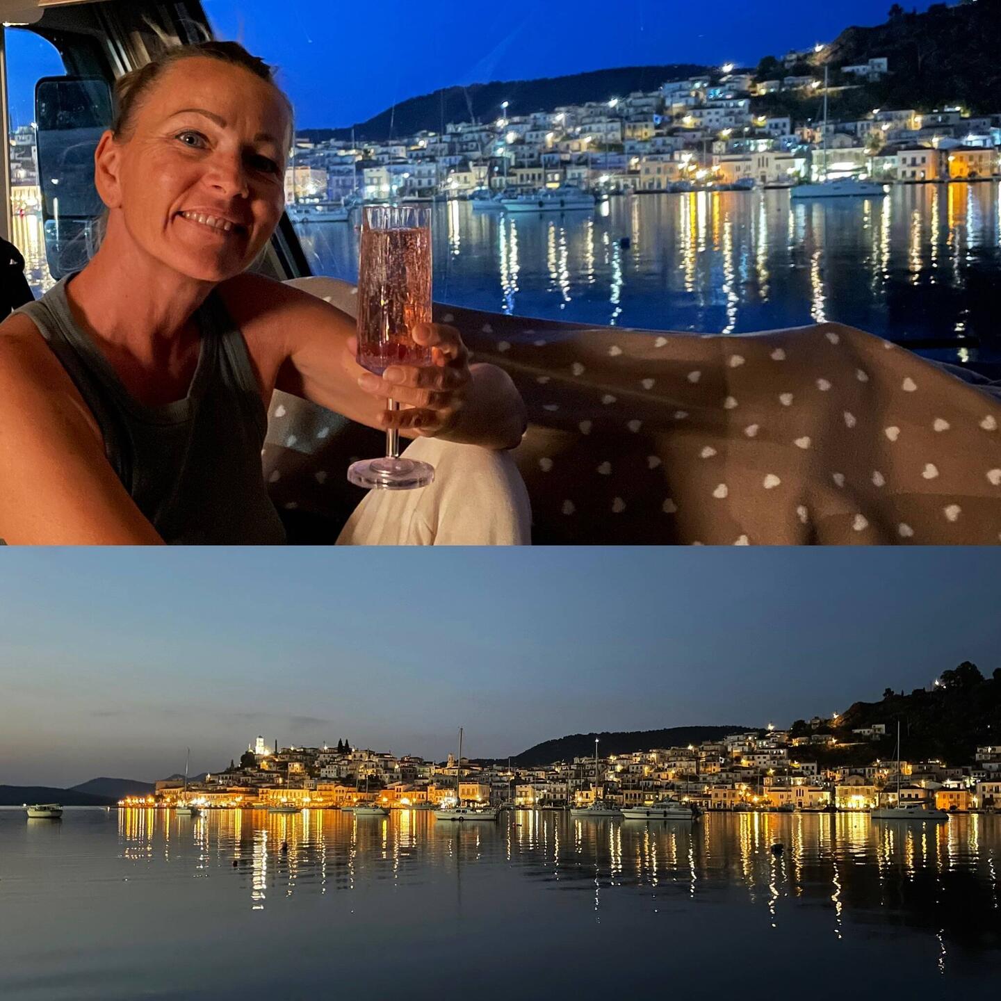 Erster Abend in "Galatas"👌🏻🍀💝🤩