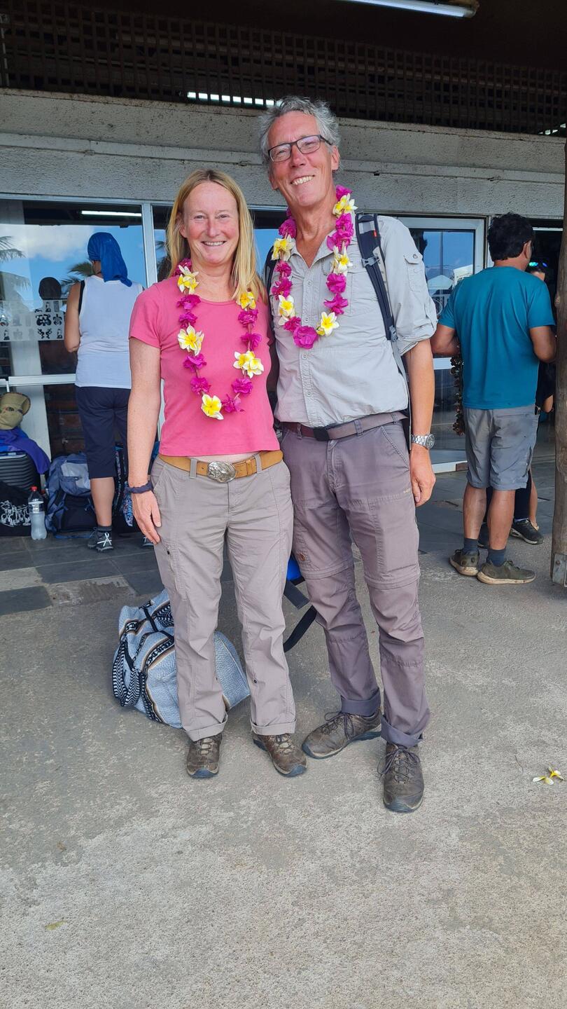 Ankunft auf der Insel