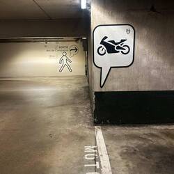 Klare Beschriftung im Frankreich - love it