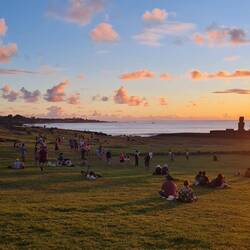 Abendstimmung am Tahai