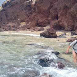 Von der Flut überrascht