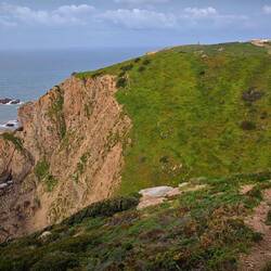 Kilometer 2,1: Tal 2 ist in Sicht, inkl. Anstieg (beim Reinzoomen)