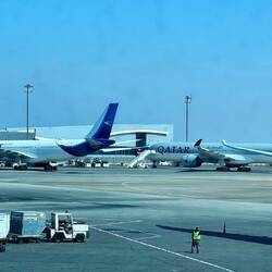 In Kairo gestrandete Maschinen...