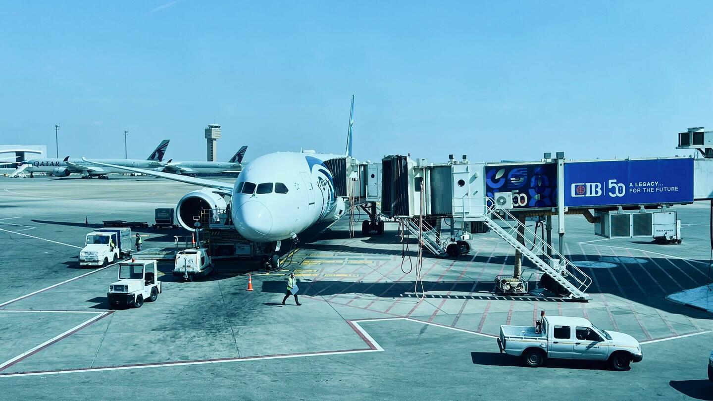 Unserer Maschine in Kairo