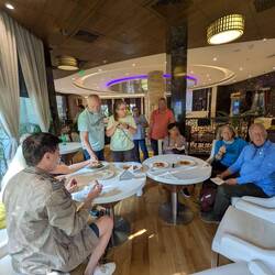 Stärkung vom Hotel während der Wartezeit