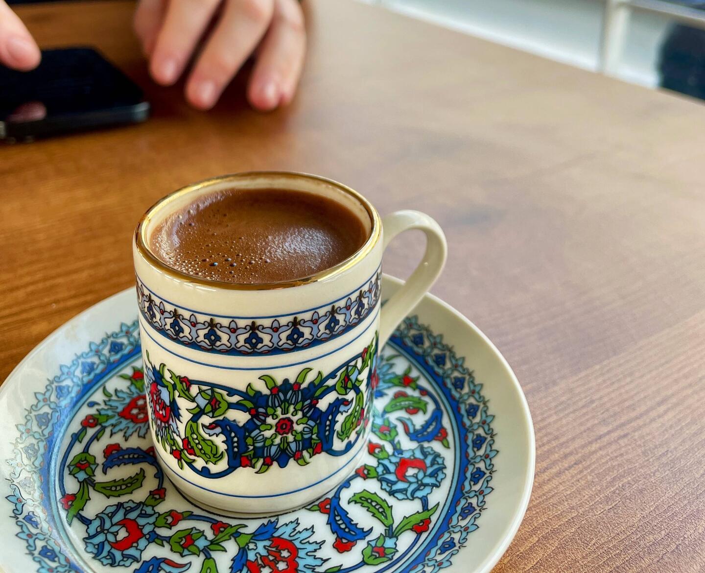 Turkish coffee break