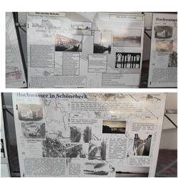 die Hochwassertafeln