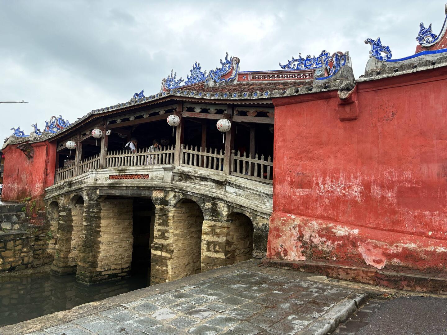 Japanese covered bridge