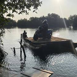 Der Floß, der uns zurück bringt