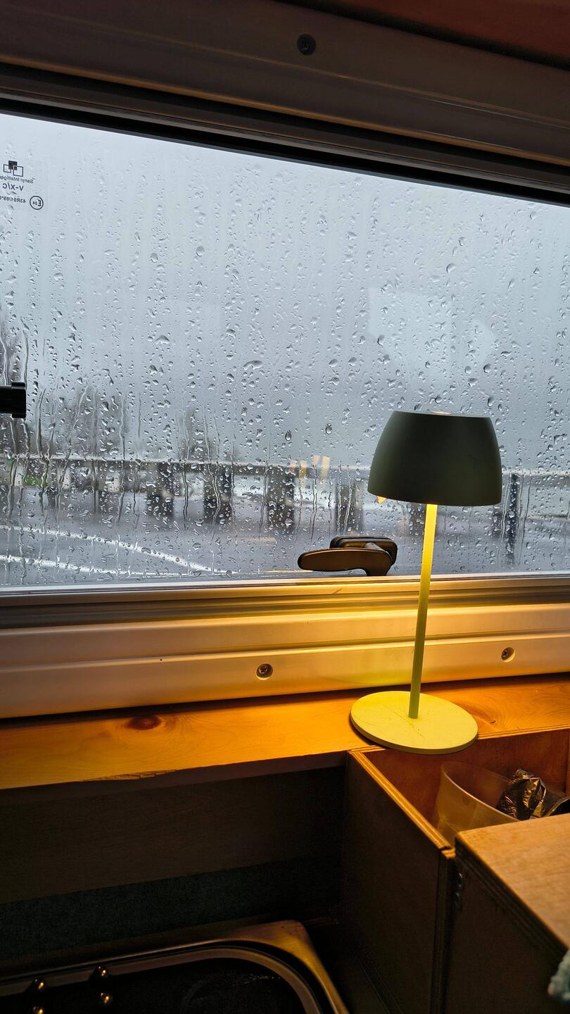 Küstenstraße mit toller Aussicht, eigentlich