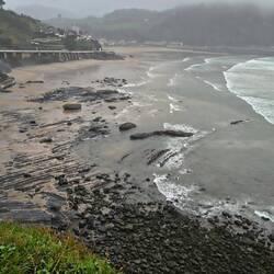 Die Wolken hängen tief
