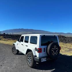 Unser treuer Jeep, hat bis jetzt alles gut mitgemacht...