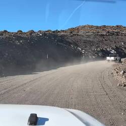 Im Geländegang mit 15 Meilen den Berg hoch