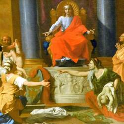 Das salomonische Urteil: Teilt das Kind!