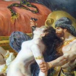 "Der Tod des Sardanapal“