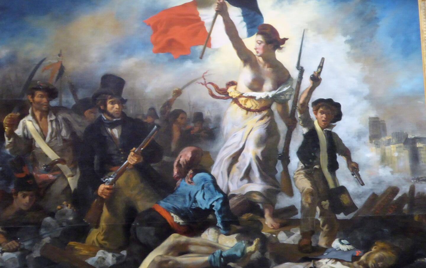 "Die Freiheit führt das Volk" von 1830